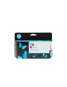 HP Cartucho de tinta magenta DesignJet 738 de 130 ml