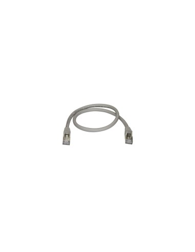 StarTech.com Cable de 0,5m de Red Ethernet RJ45 Cat6a Blindado STP - Cable sin Enganche Snagless - Gris