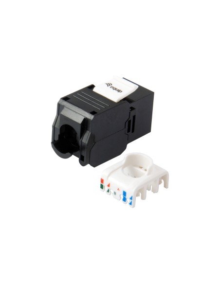 Equip cable gender changer RJ-45, LSA Negro