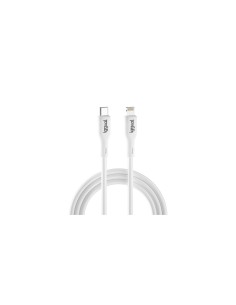 iggual IGG317761 cable de conector Lightning 1 m Blanco