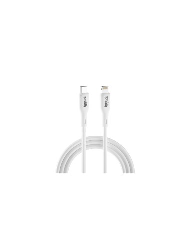 iggual IGG317761 cable de conector Lightning 1 m Blanco