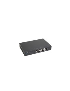 iggual GES16000 No administrado Gigabit Ethernet (10/100/1000) Azul