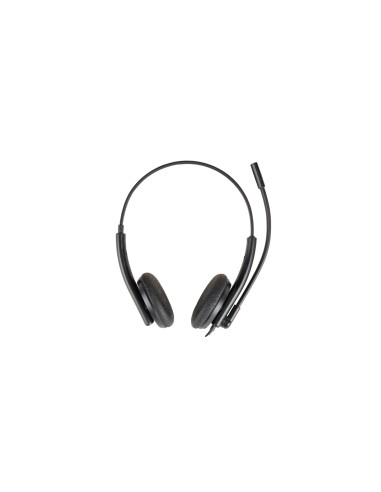 iggual ENC 3030 Auriculares Alámbrico Diadema Oficina/Centro de llamadas Negro