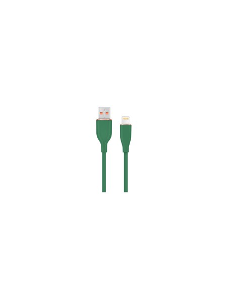 Gembird CC-USB2S-AM8PM-1.5M-G cable de conector Lightning 1,5 m Verde
