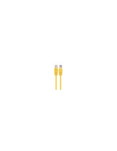 Gembird PP6U-0.25M/Y Latiguillo de red rj45 Cat6 U/UTP 0.25m amarillo