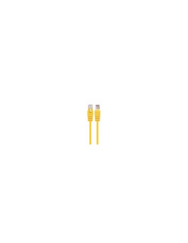 Gembird PP6U-0.25M/Y Latiguillo de red rj45 Cat6 U/UTP 0.25m amarillo