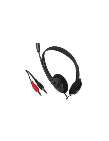 iggual Easy Call Auriculares Alámbrico Diadema Oficina/Centro de llamadas Negro