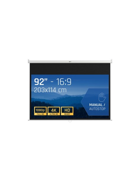 iggual PSIMS203 pantalla de proyección 2,34 m (92") 16:9
