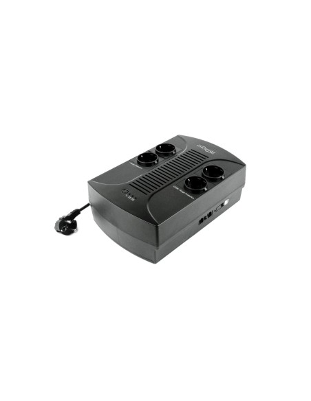 EnerGenie EG-UPS-001 sistema de alimentación ininterrumpida (UPS) Línea interactiva 0,65 kVA 390 W 4 salidas AC