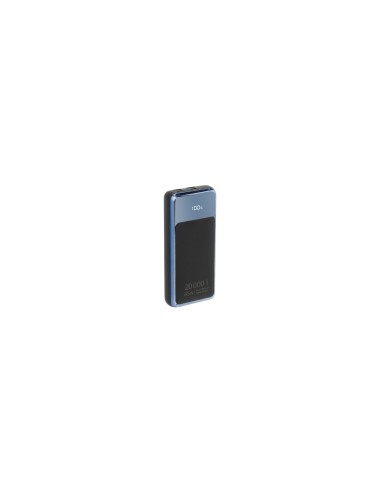 Rivacase VA1075 batería externa Polímero de litio 20000 mAh Negro, Azul