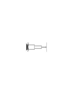 AISENS Soporte Eco Giratorio, Inclinable y Nivelable para Monitor/TV 35kg de 23"-65", Negro 2