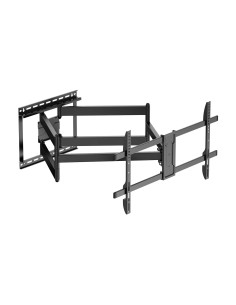 AISENS Soporte Eco Giratorio, Inclinable y Nivelable para Monitor/TV 60kg de 43"-90", Negro