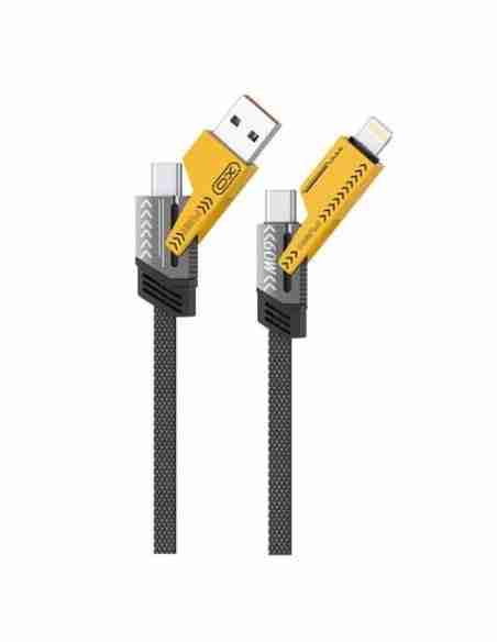 CABLE 4 EN 1 65W  3.0A MULTIFUNCIÓN