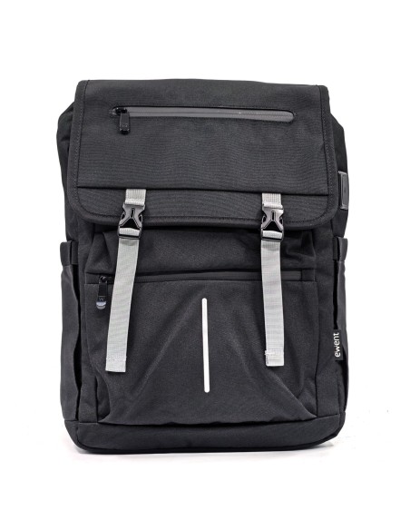 Ewent EW2537 maletines para portátil 40,9 cm (16.1") Mochila Negro