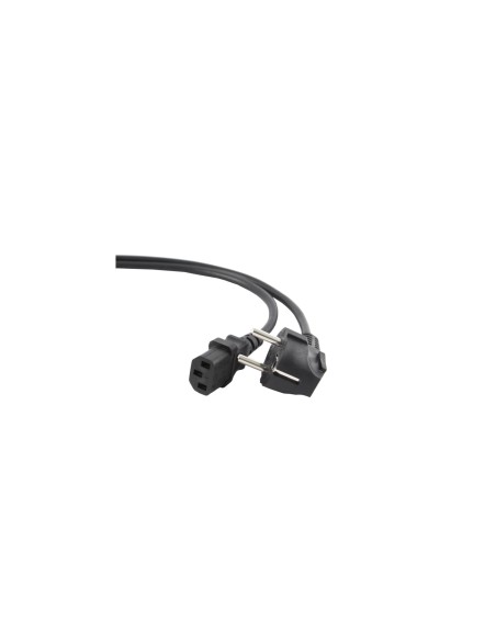 Gembird PC-186-VDE-10M cable de transmisión Negro CEE7/4 C14 acoplador