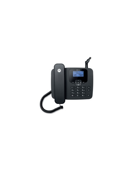 Motorola FW410 Teléfono analógico Identificador de llamadas Negro