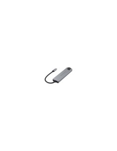 Conceptronic DONN29G base para portátil y replicador de puertos Alámbrico USB 3.2 Gen 2 (3.1 Gen 2) Type-C Gris 2