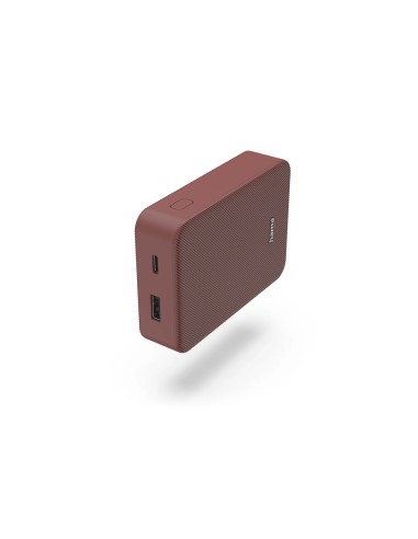 Hama 00201714 batería externa Polímero de litio 10000 mAh Rojo