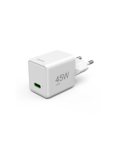 Hama 00201983 cargador de dispositivo móvil Auriculares, Portátil, Batería portátil, Smartphone, Tableta Blanco Corriente altern