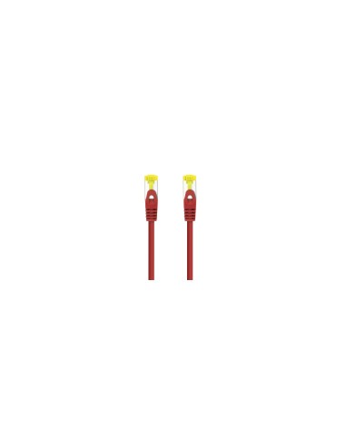 Nanocable Cable de red latiguillo RJ45 LSZH Cat.6A SFTP AWG26, Rojo, 3.0 m