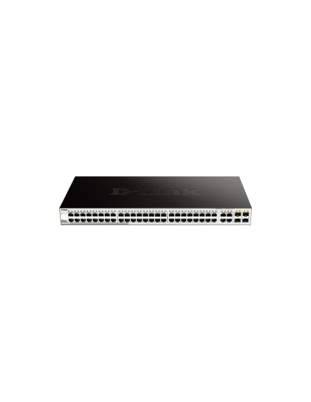 D-Link DGS-1210-52 Gestionado L2 Gigabit Ethernet (10/100/1000) 1U Negro
