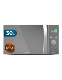 Microondas 30L Con Grill Proclean 9110 Full Inox