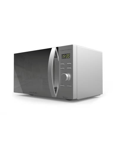 Microondas 30L Con Grill Proclean 9110 Full Inox