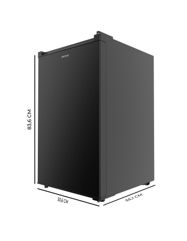 Congelador Bolero CoolMarket TF 87 Black