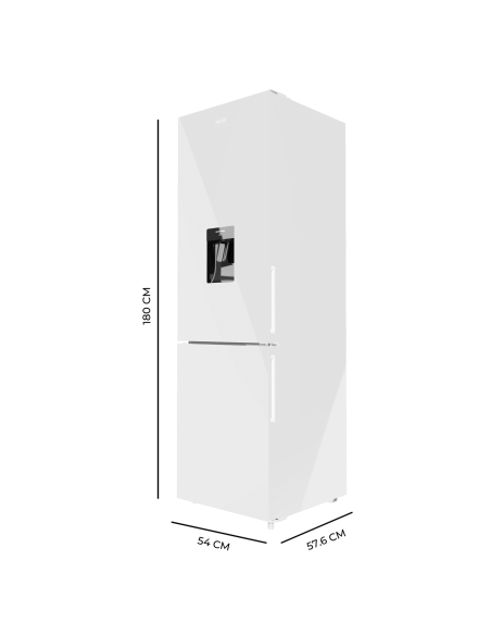Bolero CoolMarket Combi 250 WD Total White Glass D