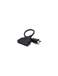 Cable gembird hdmi tipo A Estandar macho a 2 x hdmi tipo A Standard hembra Negro DSP-2PH4-04