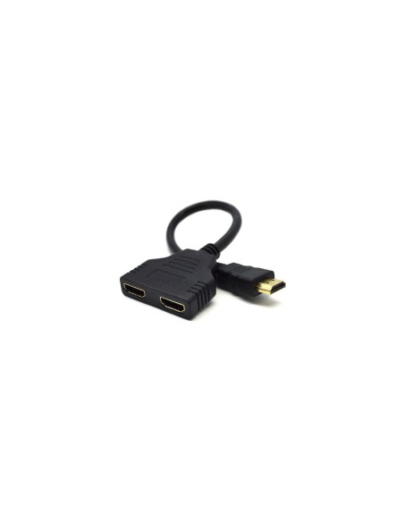 Cable gembird hdmi tipo A Estandar macho a 2 x hdmi tipo A Standard hembra Negro DSP-2PH4-04