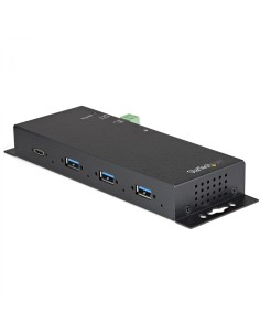 StarTech.com HUB de interfaz USB 3.2 Gen 2 (3.1 Gen 2) Type-C 10000 Mbit/s Negro