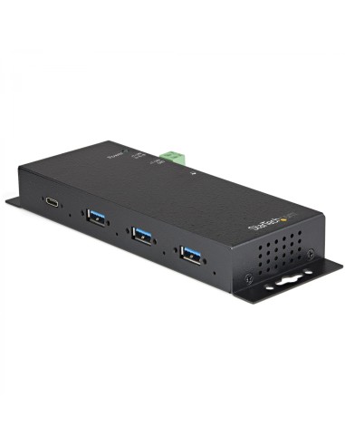 StarTech.com HUB de interfaz USB 3.2 Gen 2 (3.1 Gen 2) Type-C 10000 Mbit/s Negro