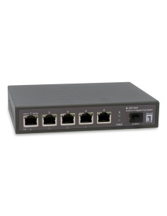 LevelOne GEP-0625 switch No administrado 2.5G Ethernet (100/1000/2500) Energía sobre Ethernet (PoE) Negro