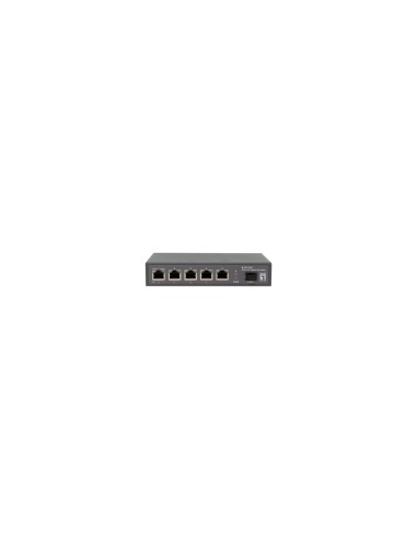 LevelOne GEP-0625 switch No administrado 2.5G Ethernet (100/1000/2500) Energía sobre Ethernet (PoE) Negro