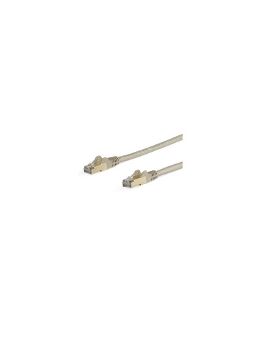 StarTech.com Cable de 10m de Red Ethernet CAT6a Gris RJ45 STP