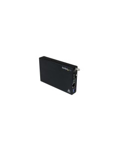 StarTech.com Conversor de Medios Gigabit Ethernet UTP RJ45 a Fibra con una Ranura SFP Disponible