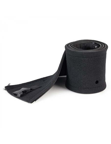 StarTech.com Manga de 1m de Neopreno con Cremallera para Gestión de Cableado - con 3cm de Diámetro - para Administración de Cabl
