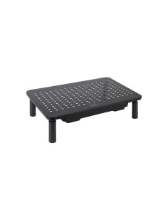 TooQ Soporte Elevador Multiusos para Monitor/Portátil, Negro