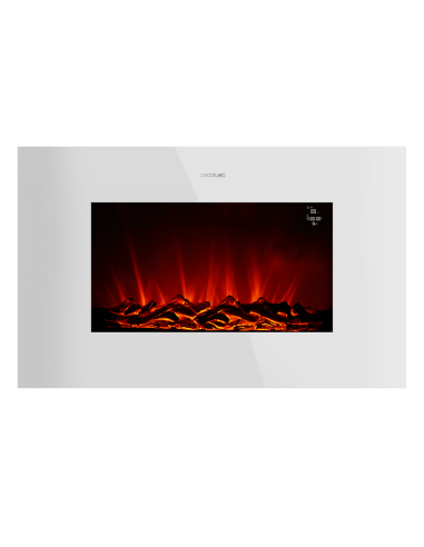 Chimenea eléctrica ReadyWarm 3590 Flames Connected White