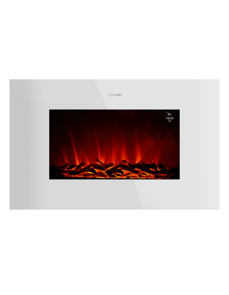 Chimenea eléctrica ReadyWarm 3590 Flames Connected White