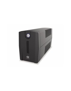 Conceptronic ZEUS07ES sistema de alimentación ininterrumpida (UPS) Línea interactiva 1 kVA 600 W 2 salidas AC