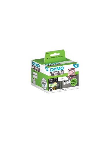 DYMO Durable Blanco Etiqueta para impresora autoadhesiva