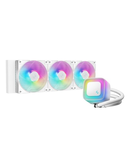 DeepCool LE360 WH V2 Procesador Sistema de refrigeración líquida todo en uno 12 cm Blanco 1 pieza(s)