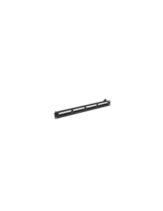 Lanberg PPUA-1024-B panel de parcheo 1U