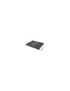 PANEL DE VENTILACION ENRACABLE LANBERG LCD 4 VENTILADORES + TERMOSTATO 1U DISEÍ?ADO PARA ARMARIOS DE 19P AK-1503-B