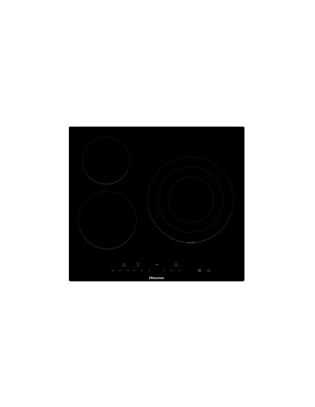 Hisense E6322C hobs Negro Integrado 59 cm Cerámico 3 zona(s)