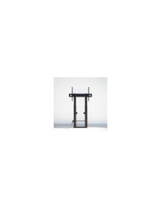 TooQ Lottus Soporte de Suelo/Pared Fijo con Regulación de Altura para Pantallas 55"-100", Negro 2