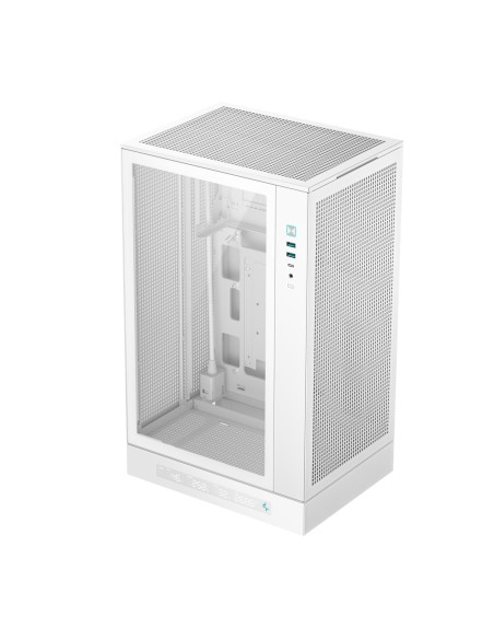 DeepCool CH270 Digital WH Mini Tower Blanco