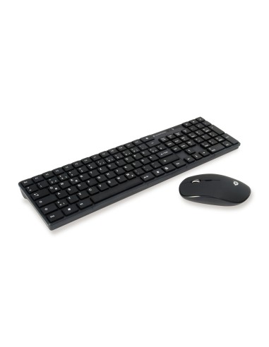 Conceptronic ORAZIO01DE teclado Ratón incluido Hogar RF inalámbrico QWERTZ Alemán Negro